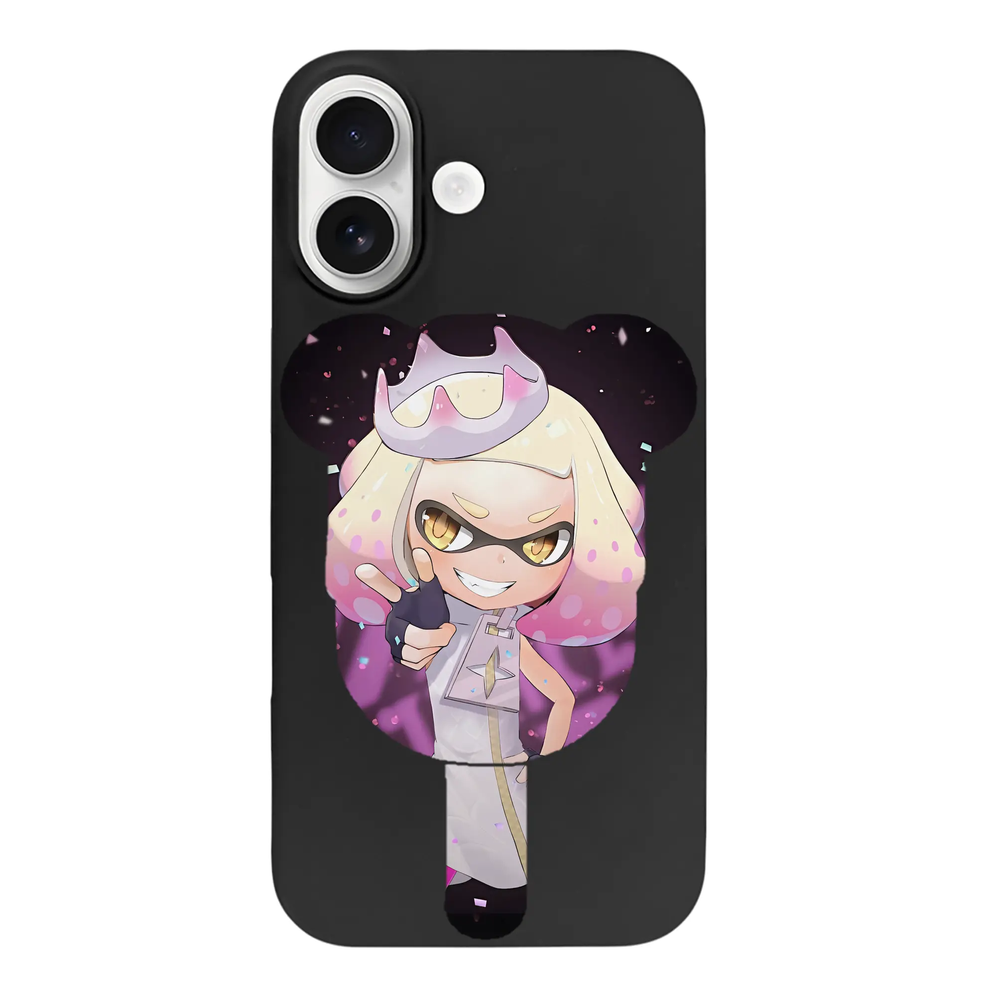 スプラトゥーン グッズ,ヒメ - iPhone 17 シリーズ シリコンケース 薄型 耐衝撃 指紋防止 ソフトタッチカバー 精密フィット 傷防止 保護ケース iPhone 17/17 Air/17 Pro/17 Pro Max 対応